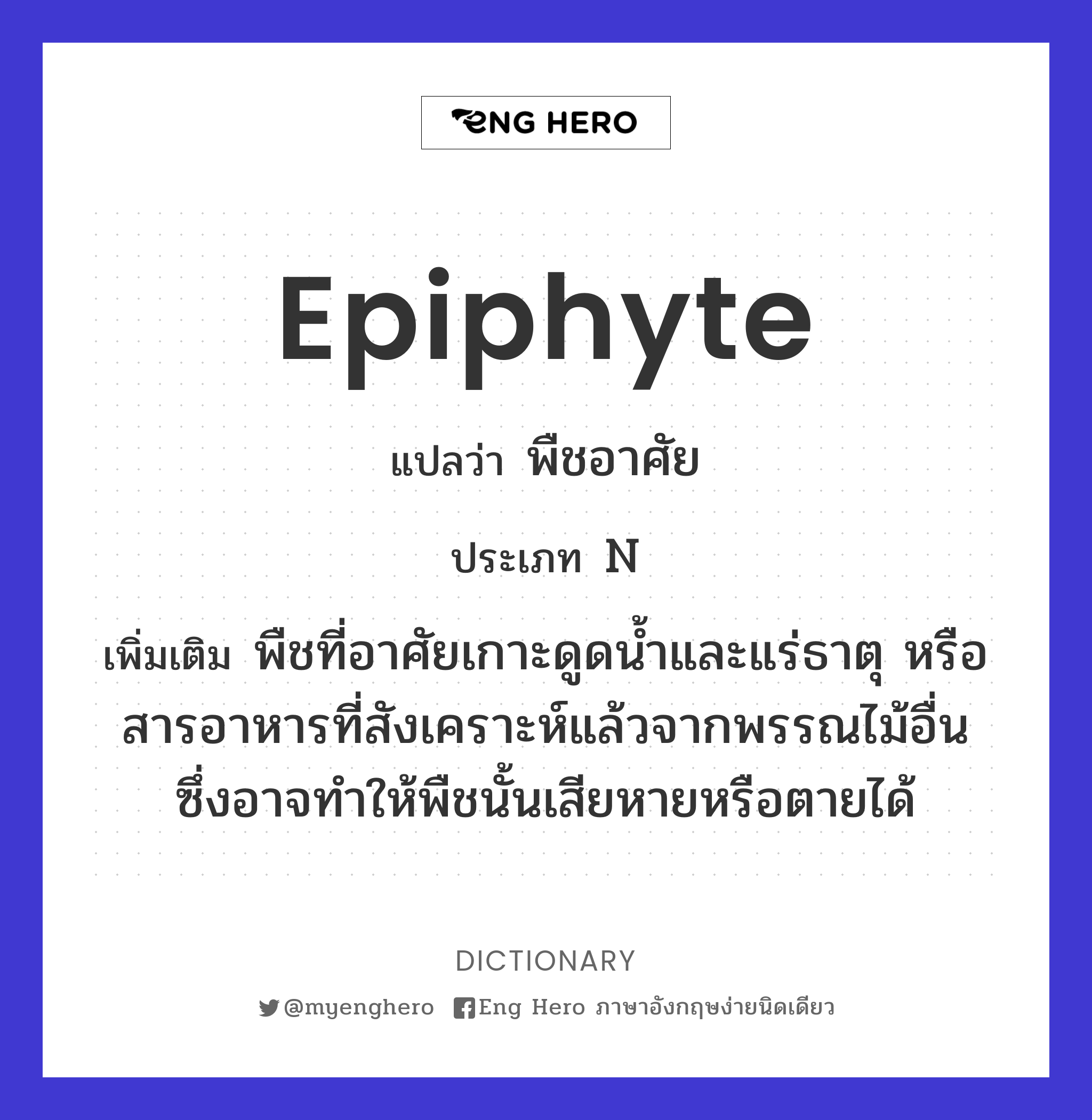 epiphyte