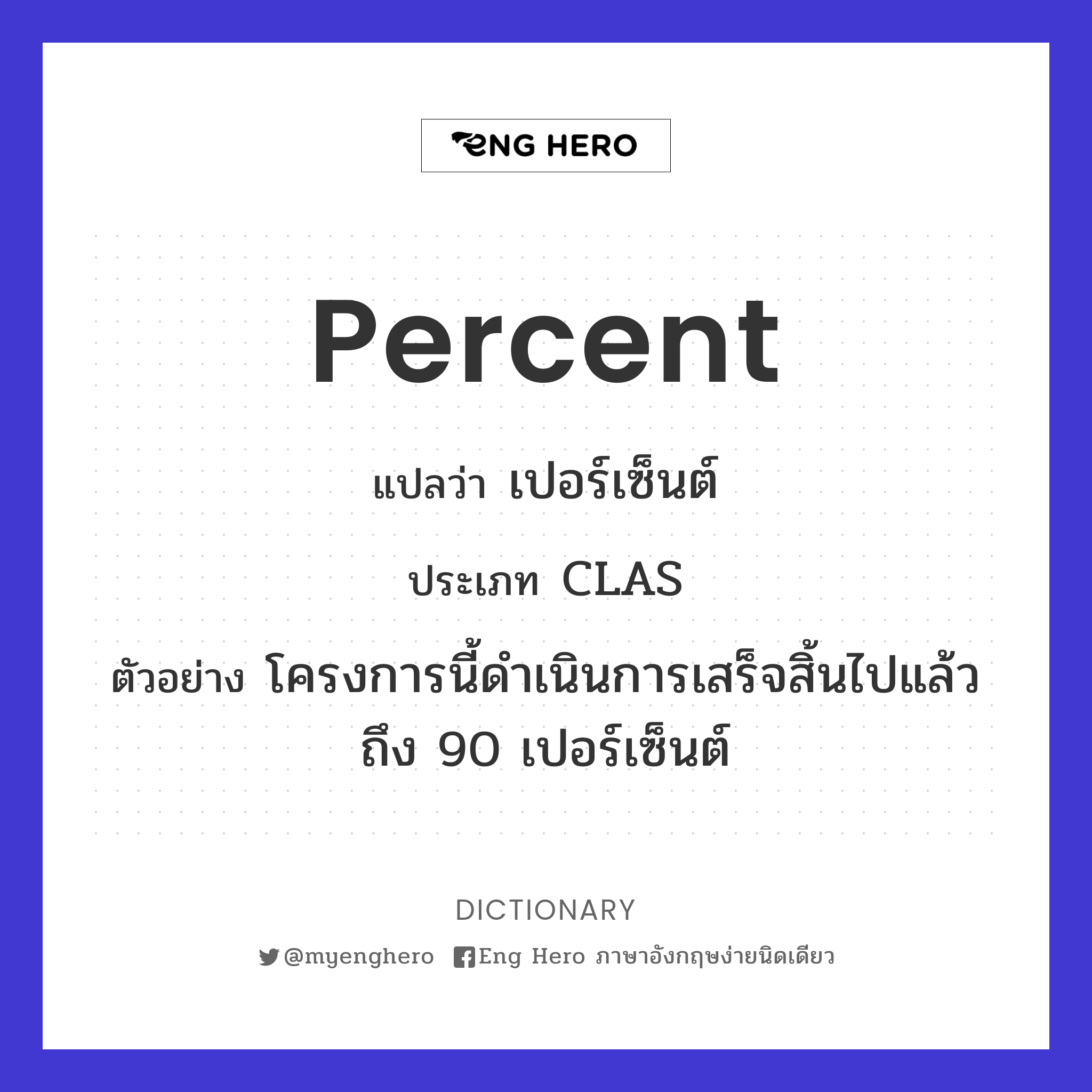 percent