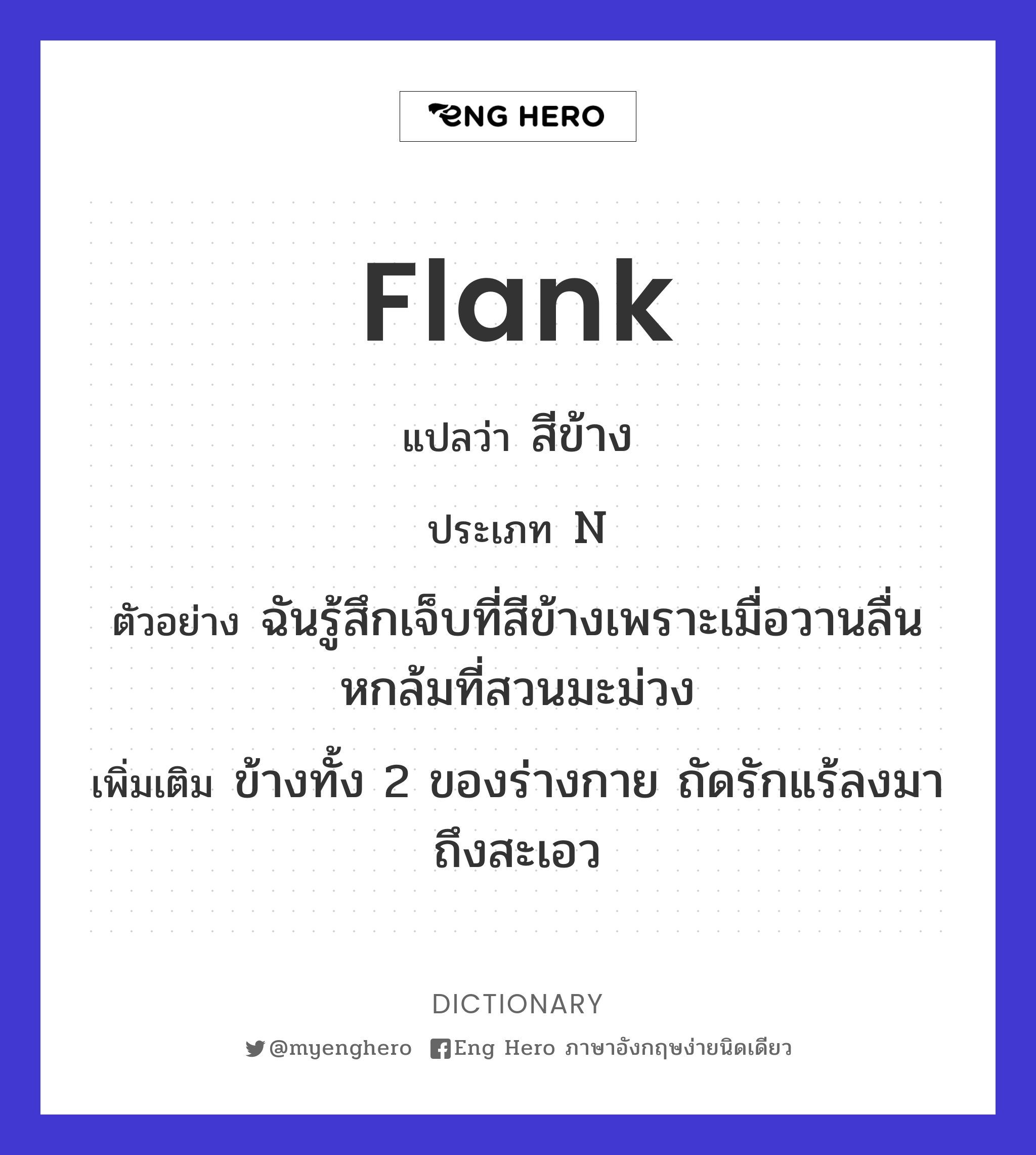 flank