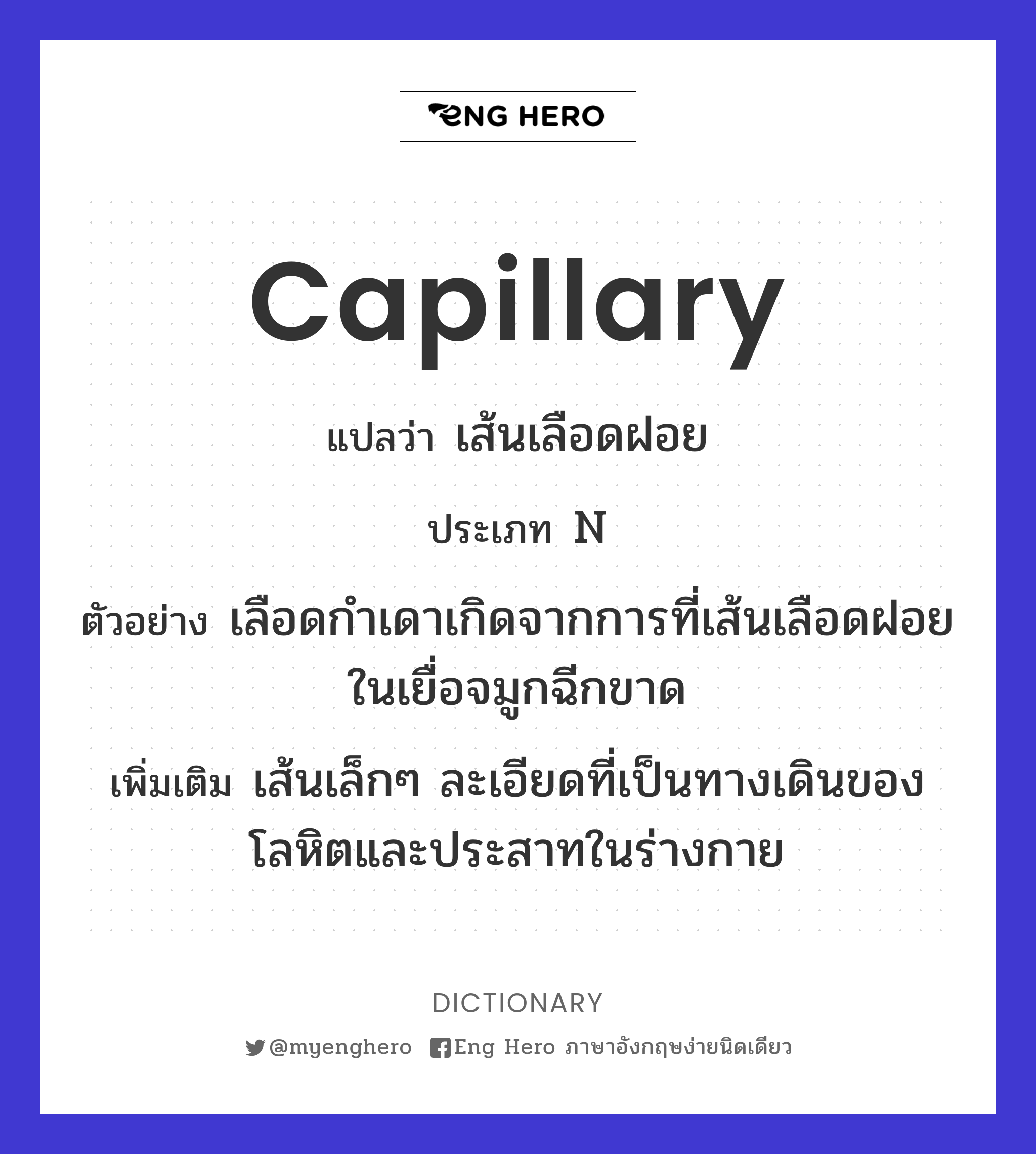 capillary