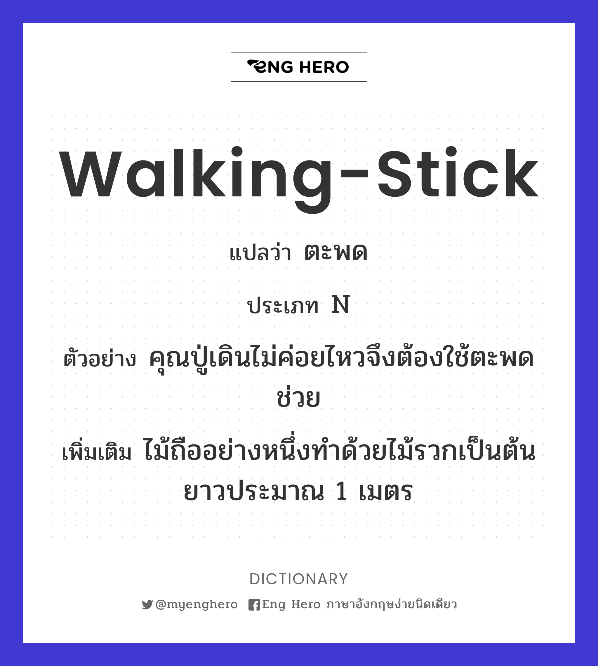 walking-stick
