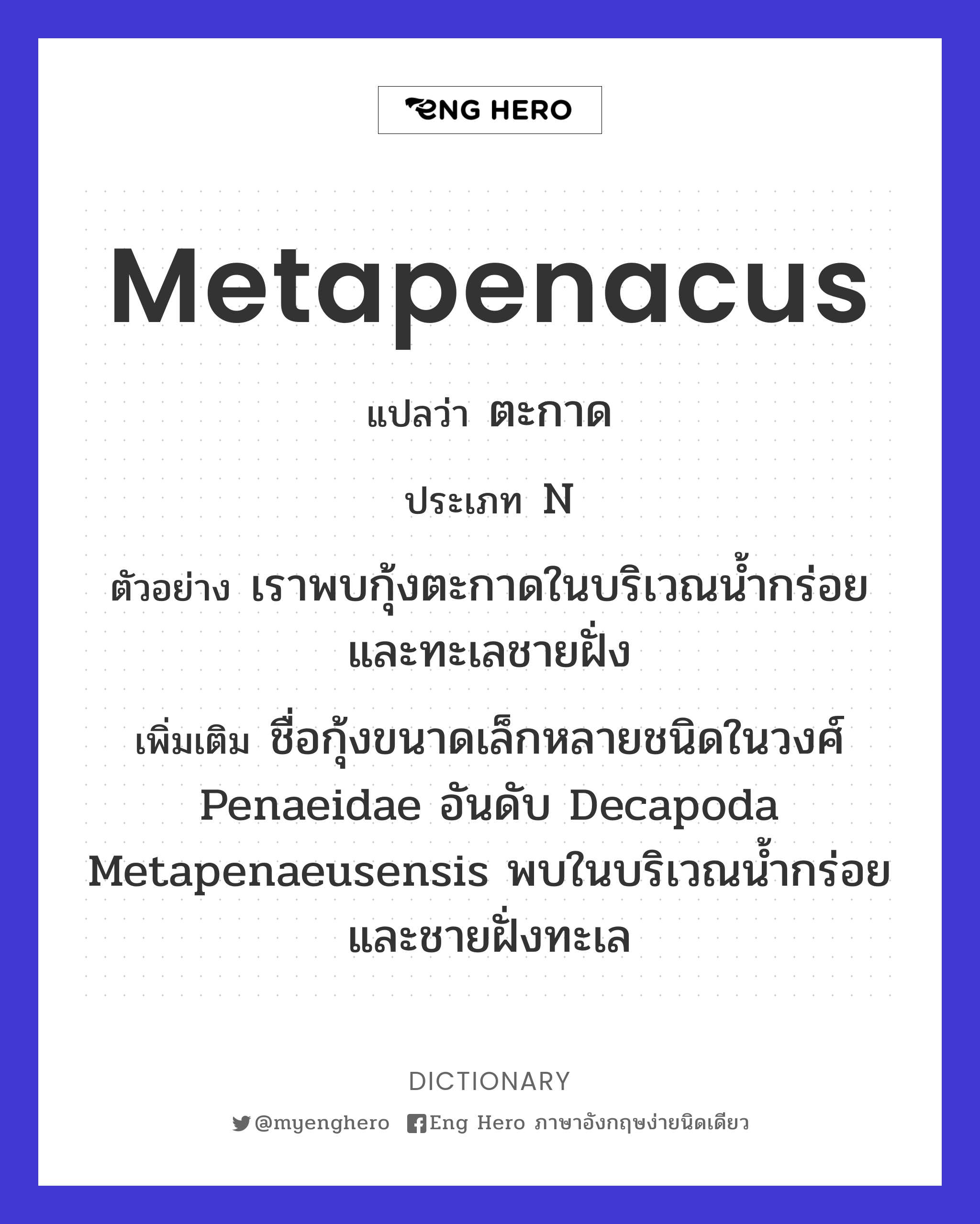 metapenacus
