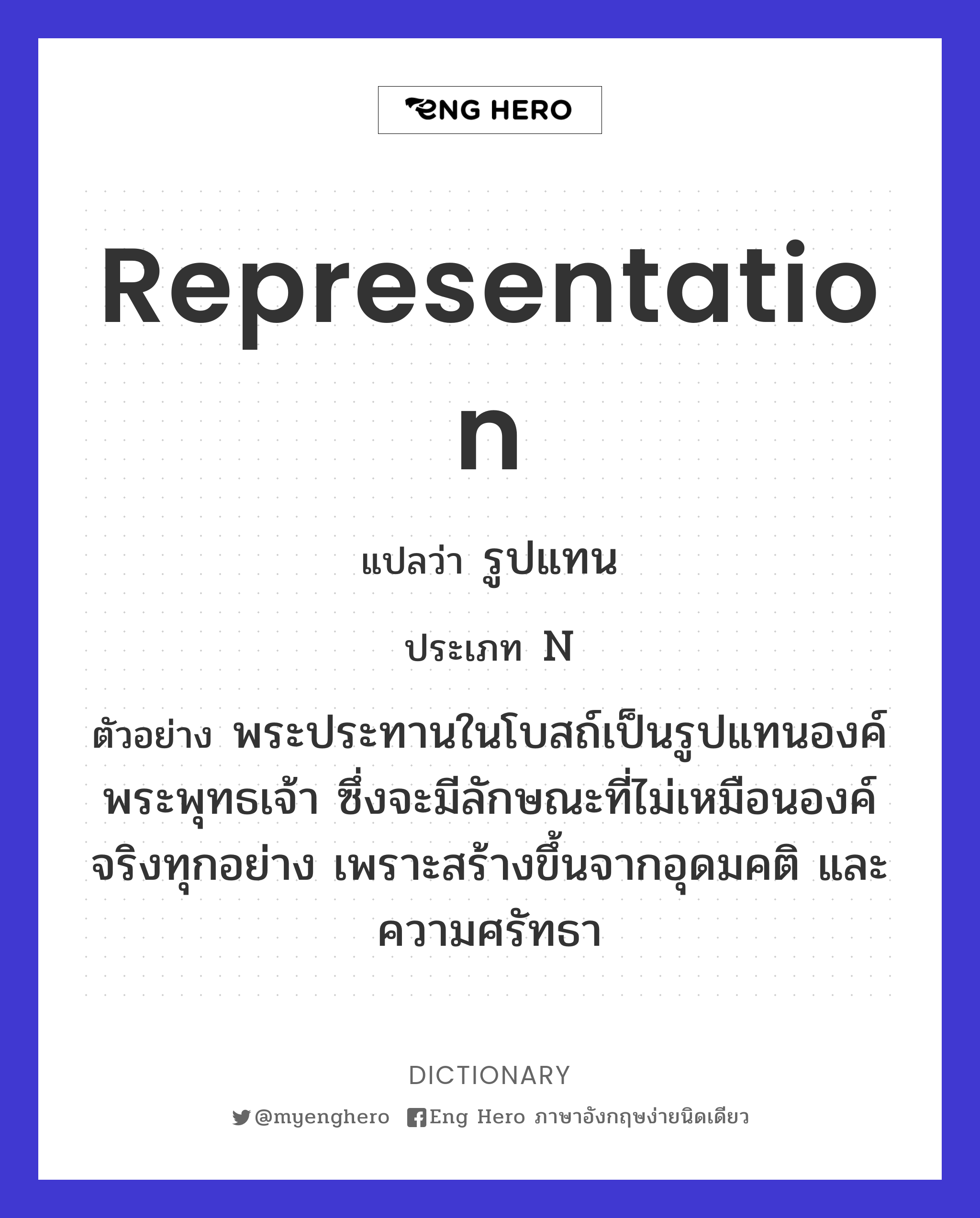 representation