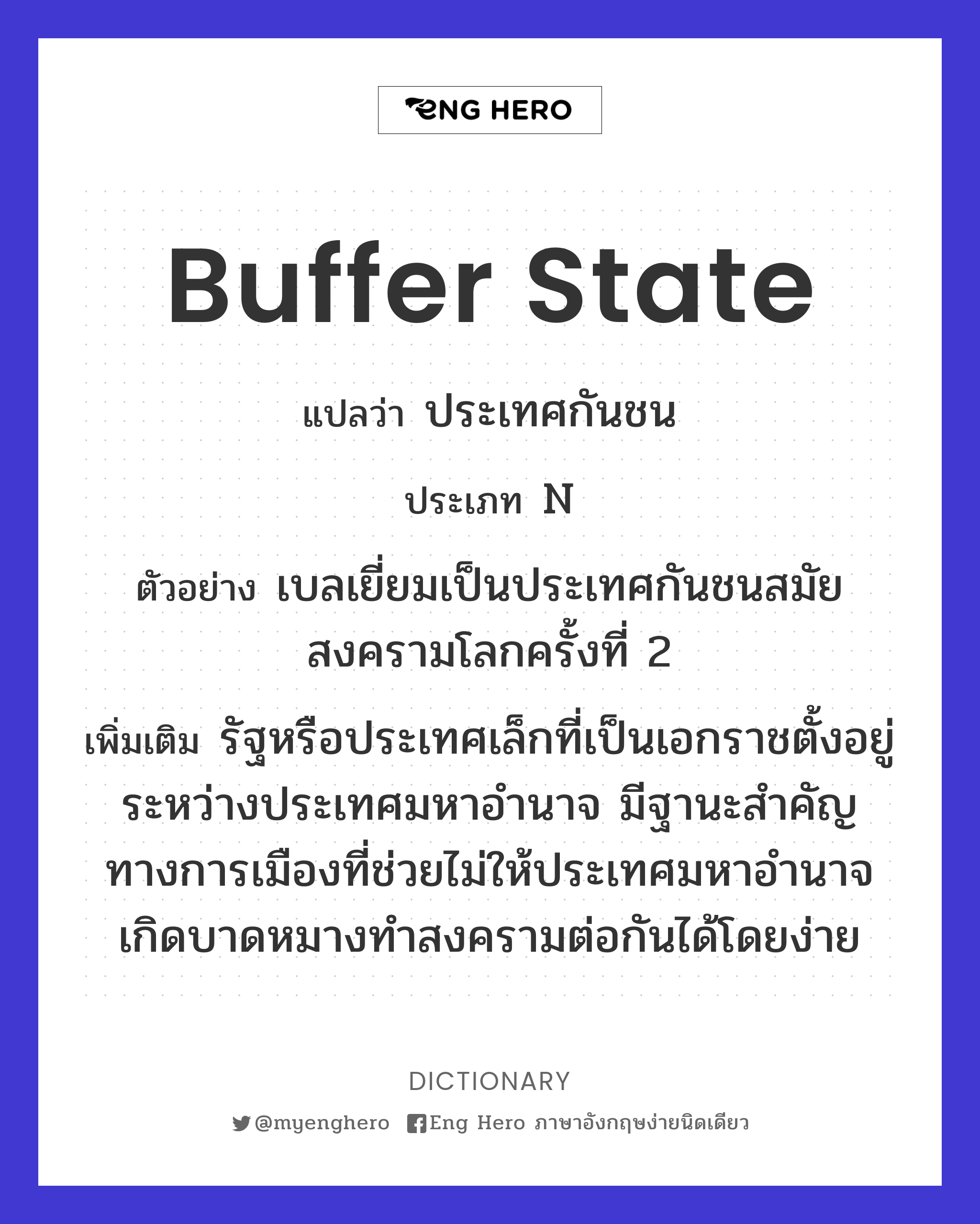 buffer state
