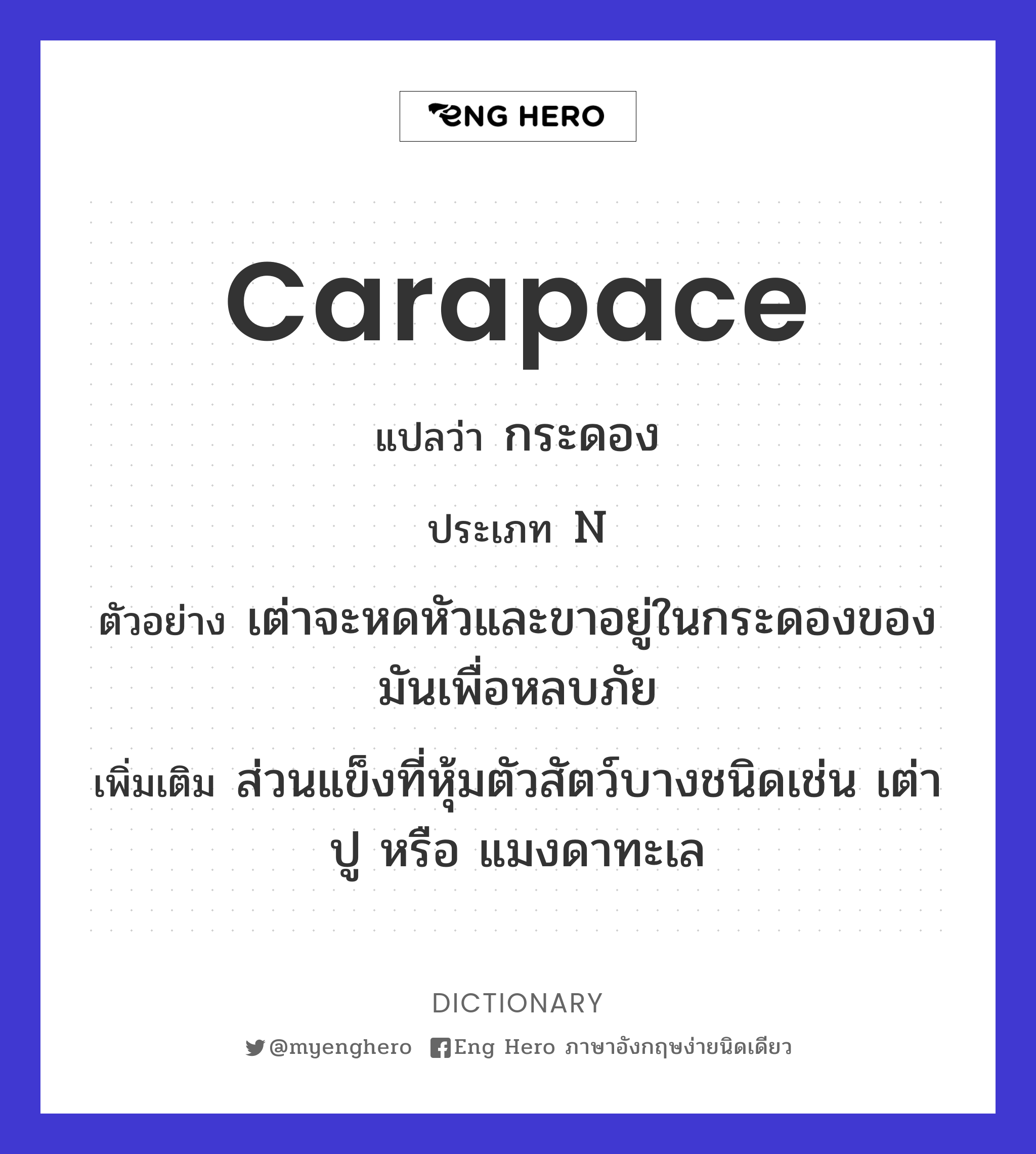 carapace