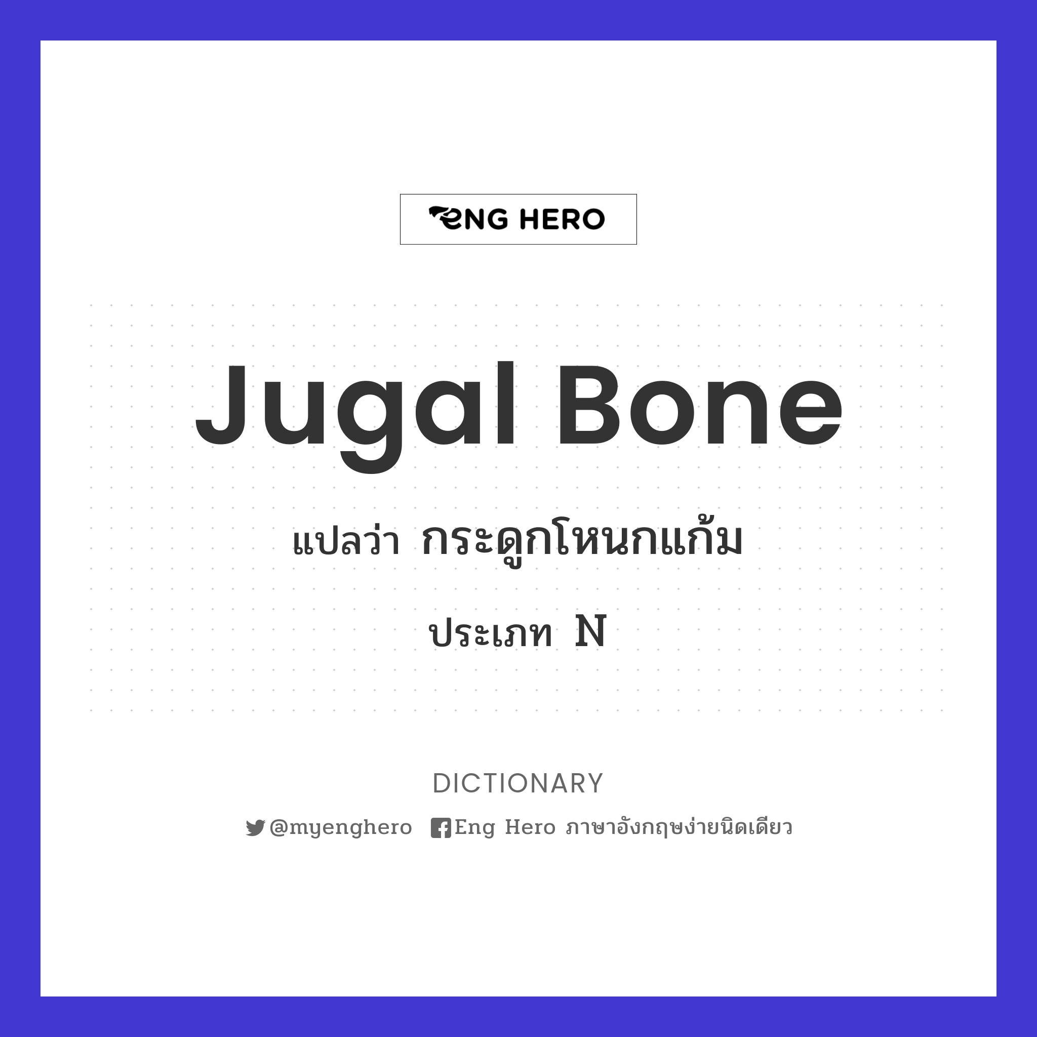 jugal bone