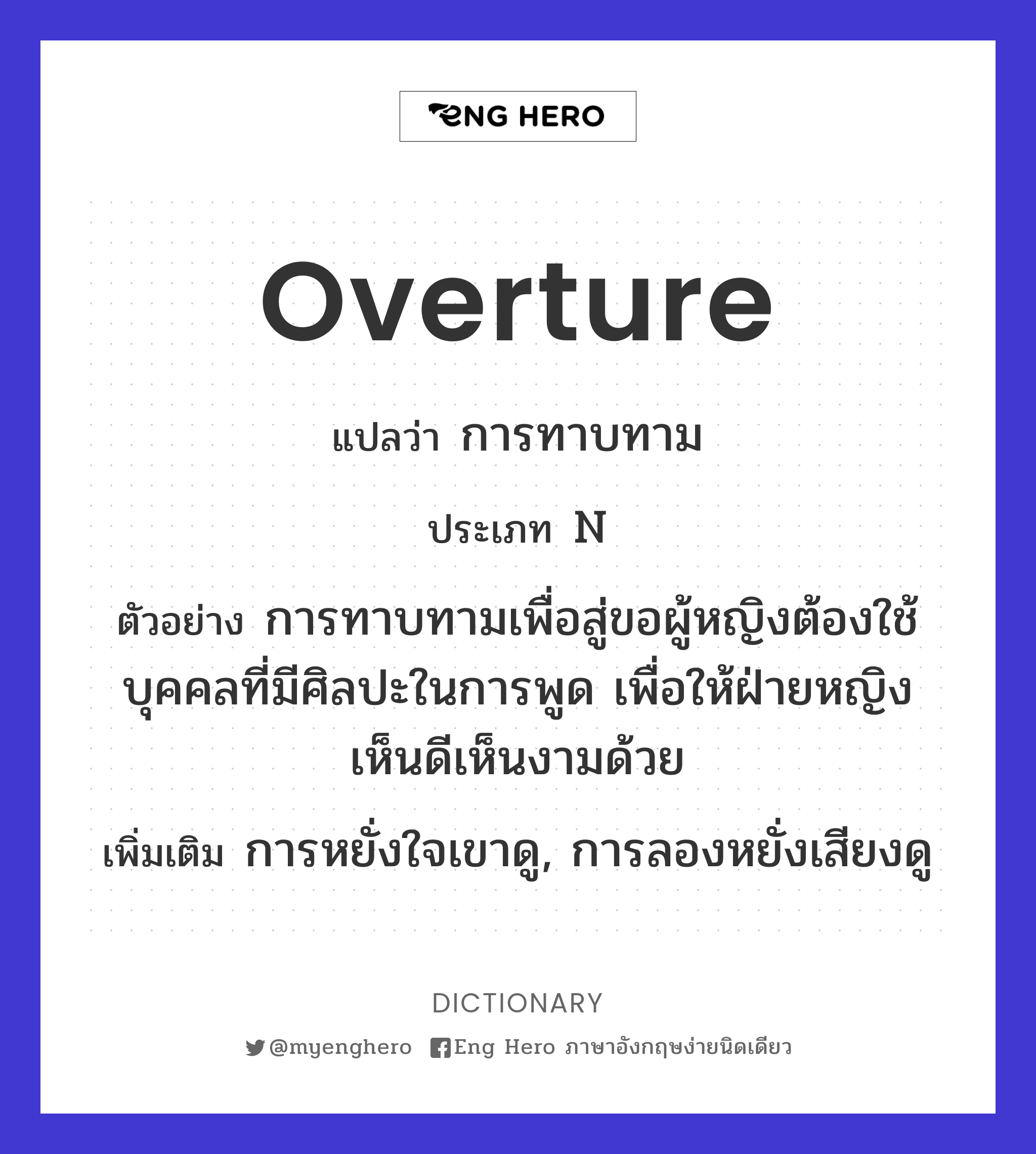 overture