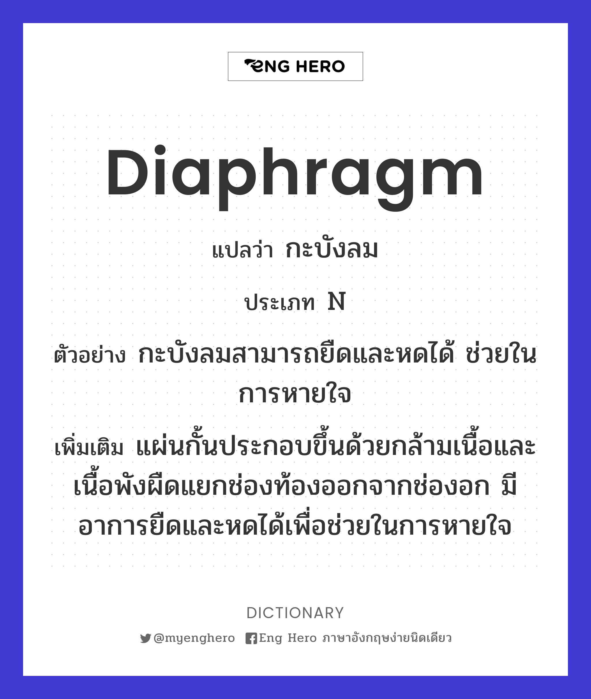 diaphragm