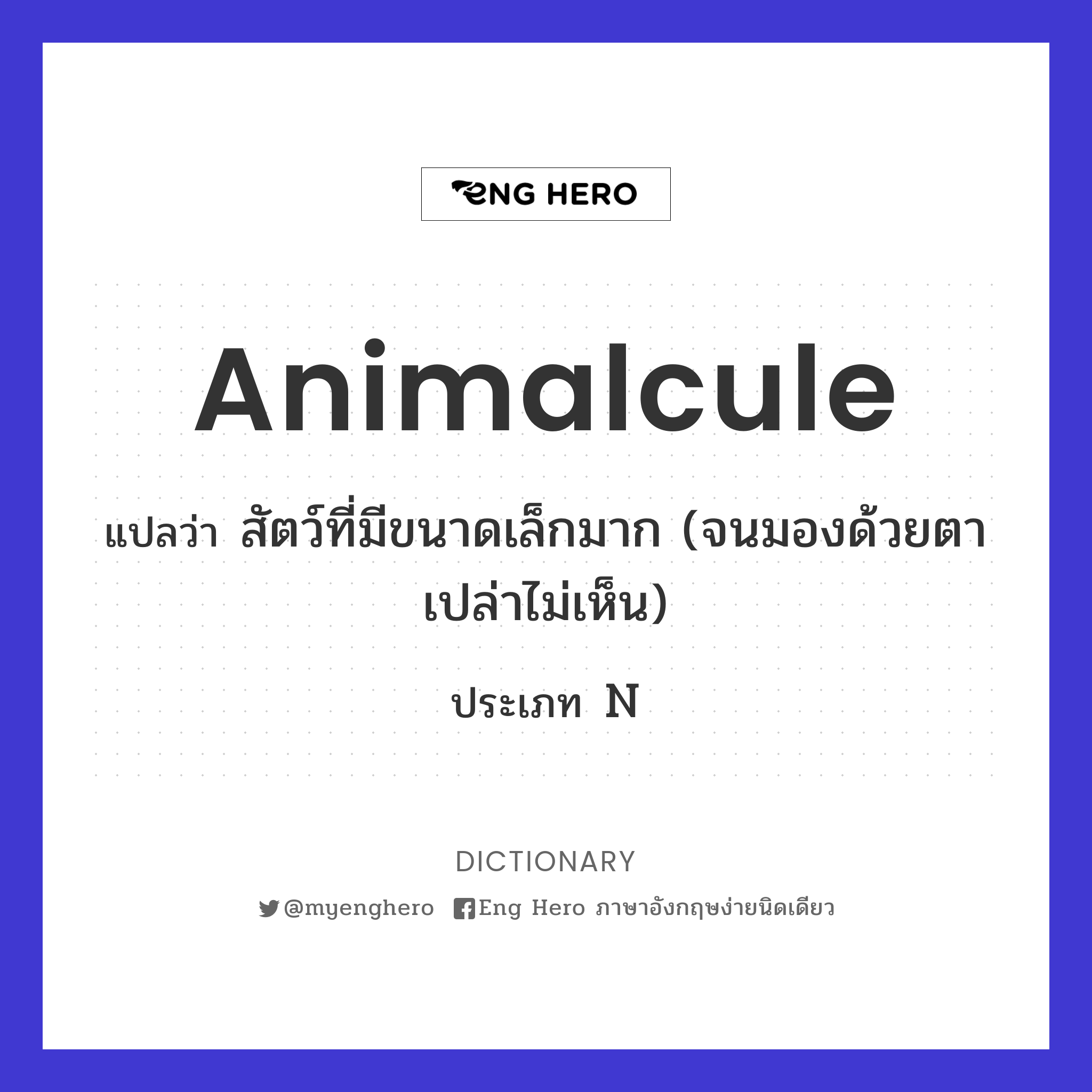 animalcule