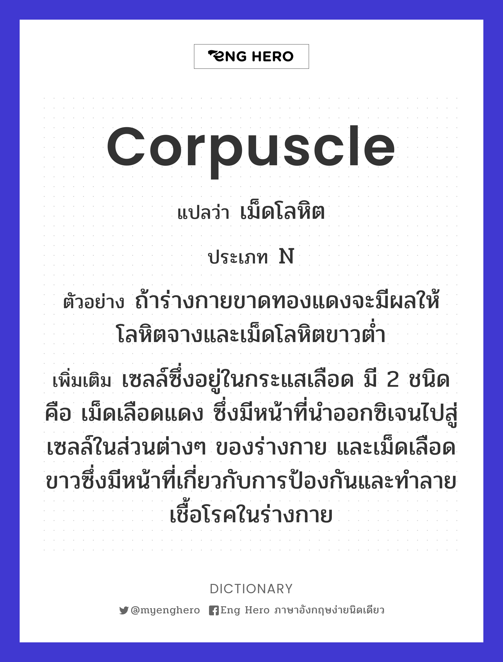 corpuscle