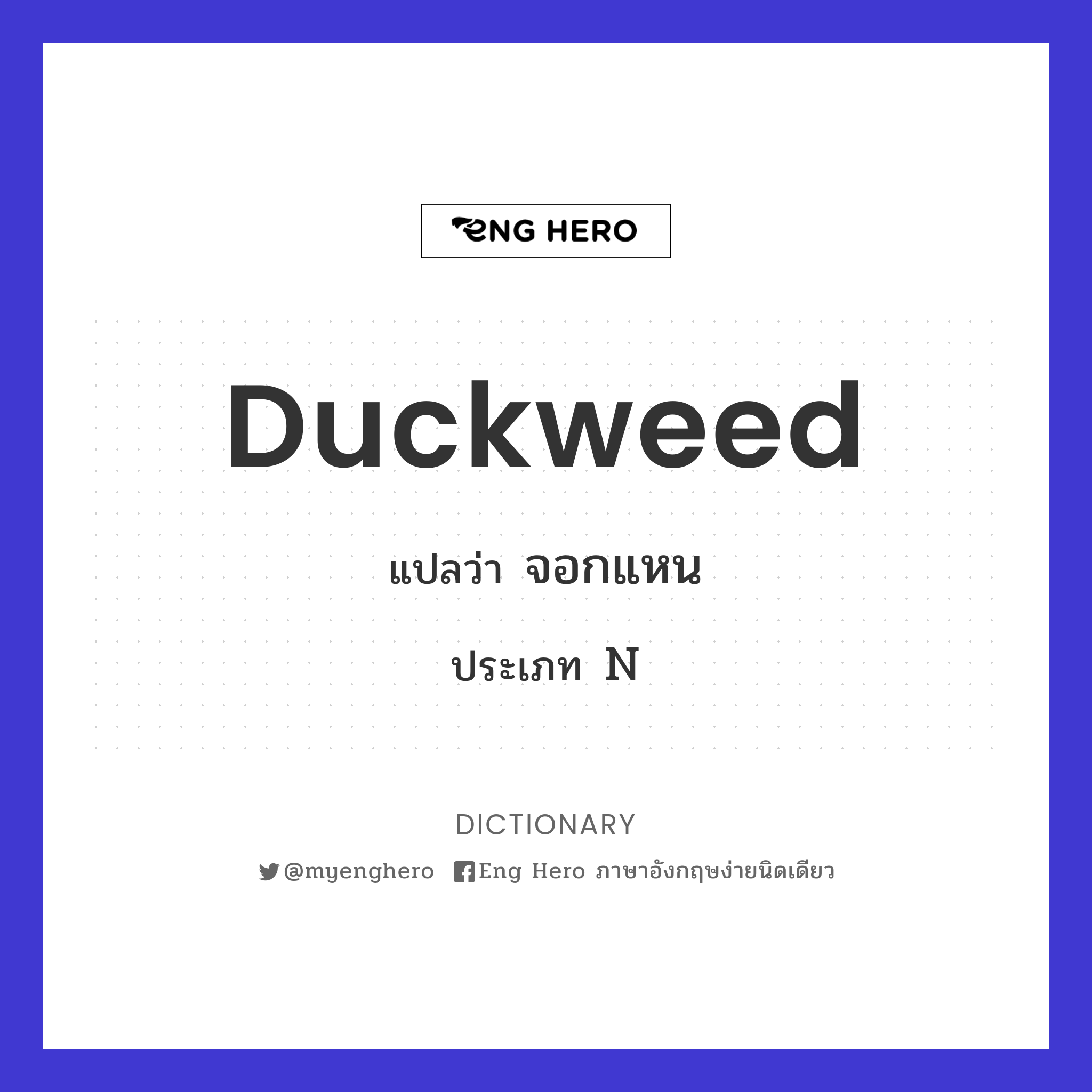 duckweed