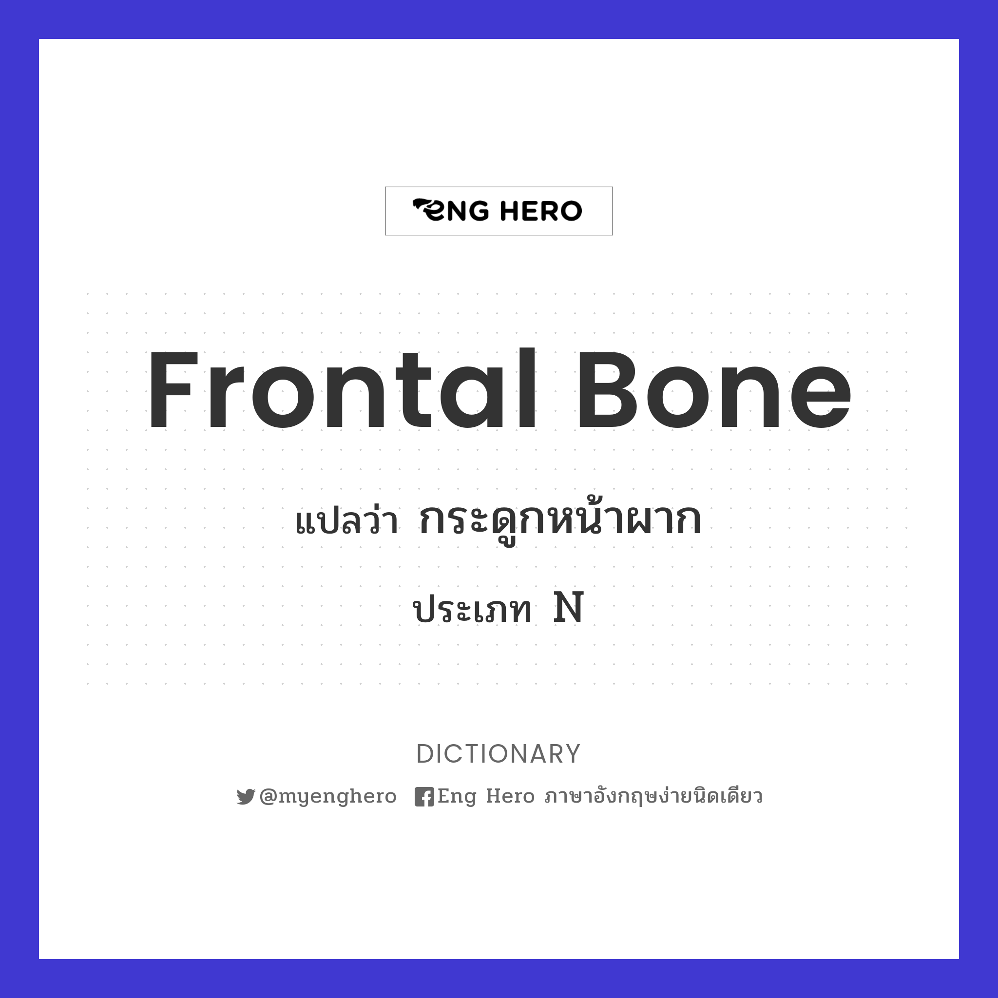 frontal bone