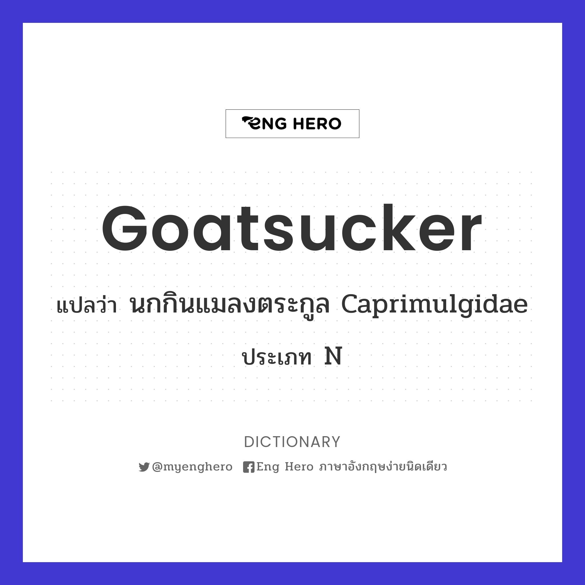 goatsucker