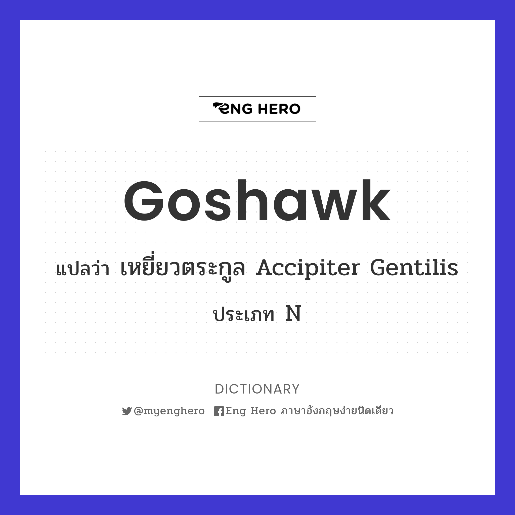 goshawk