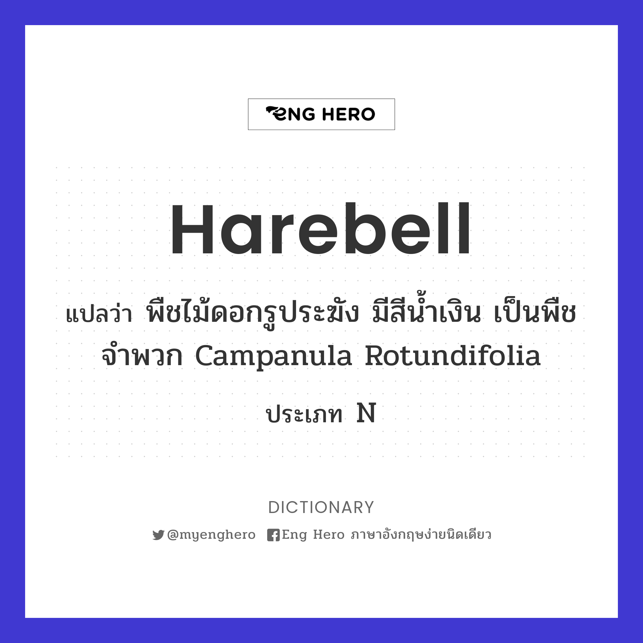 harebell