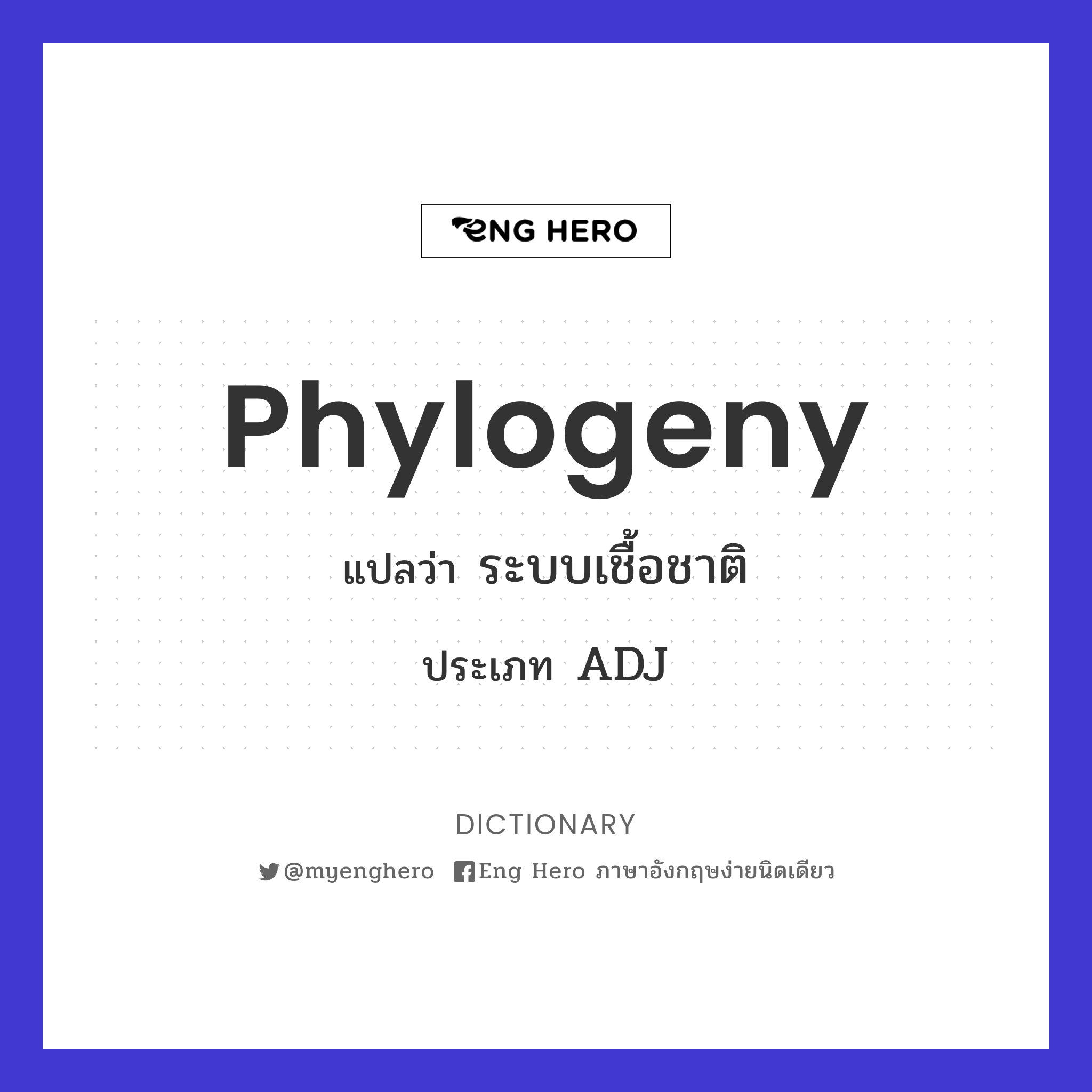 phylogeny