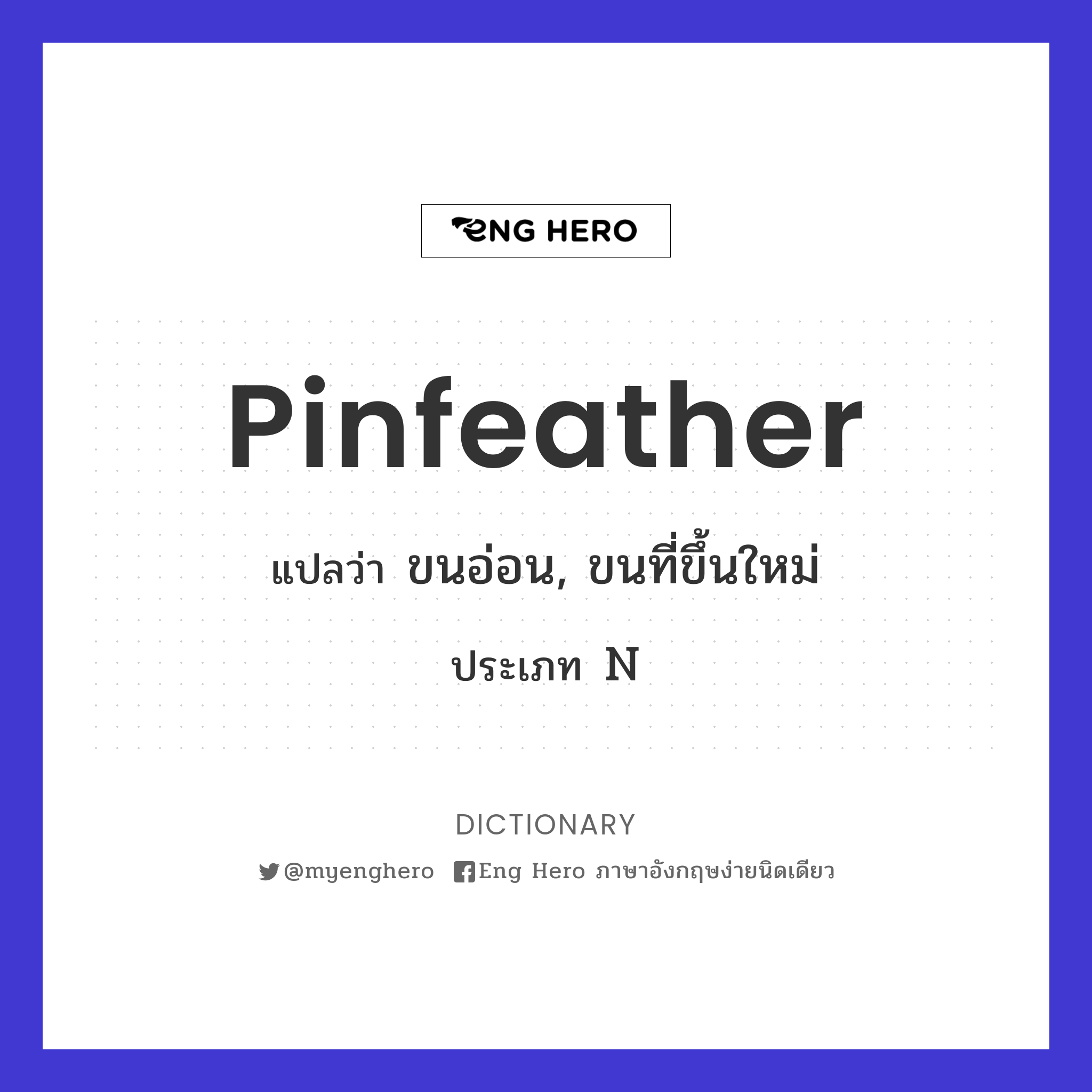 pinfeather