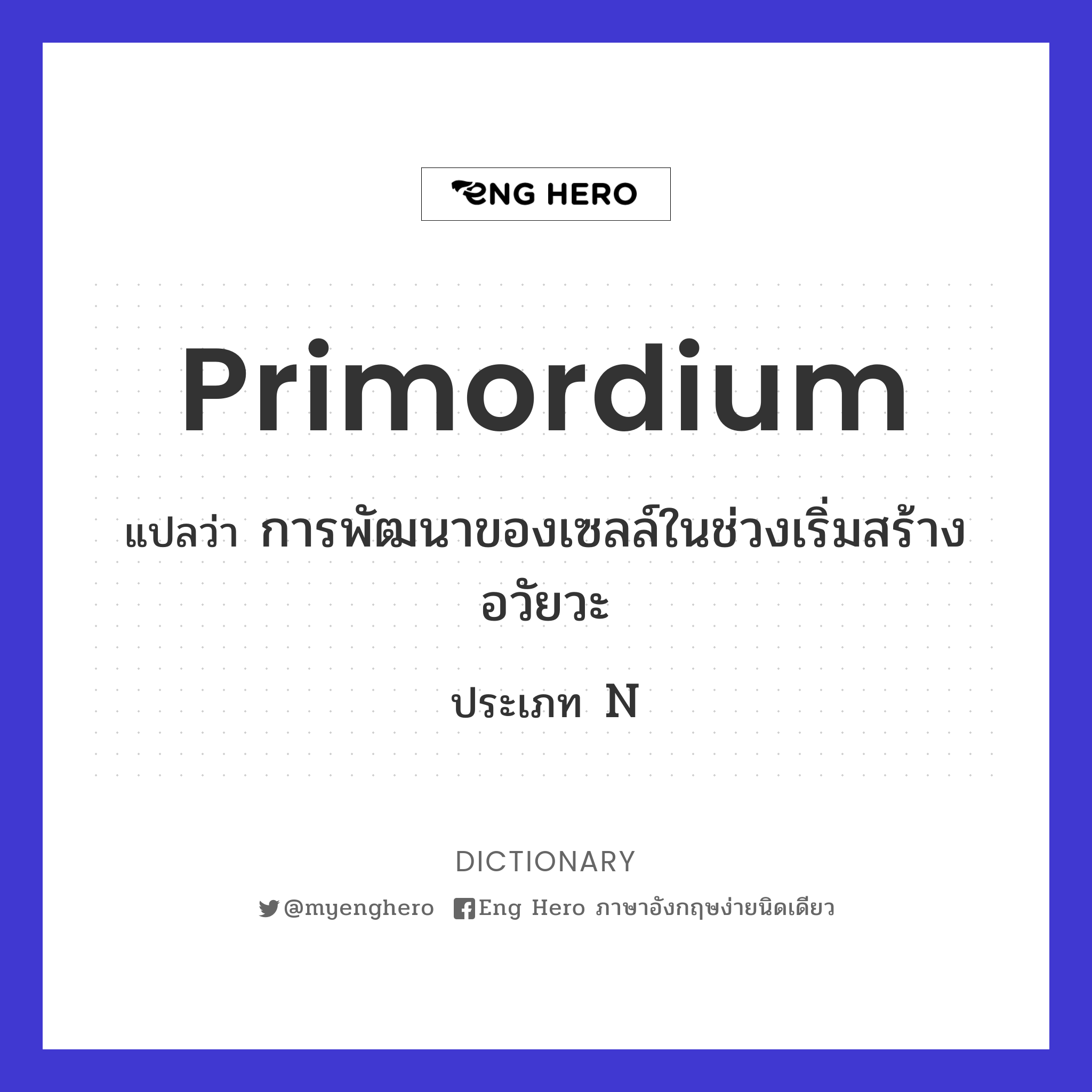 primordium