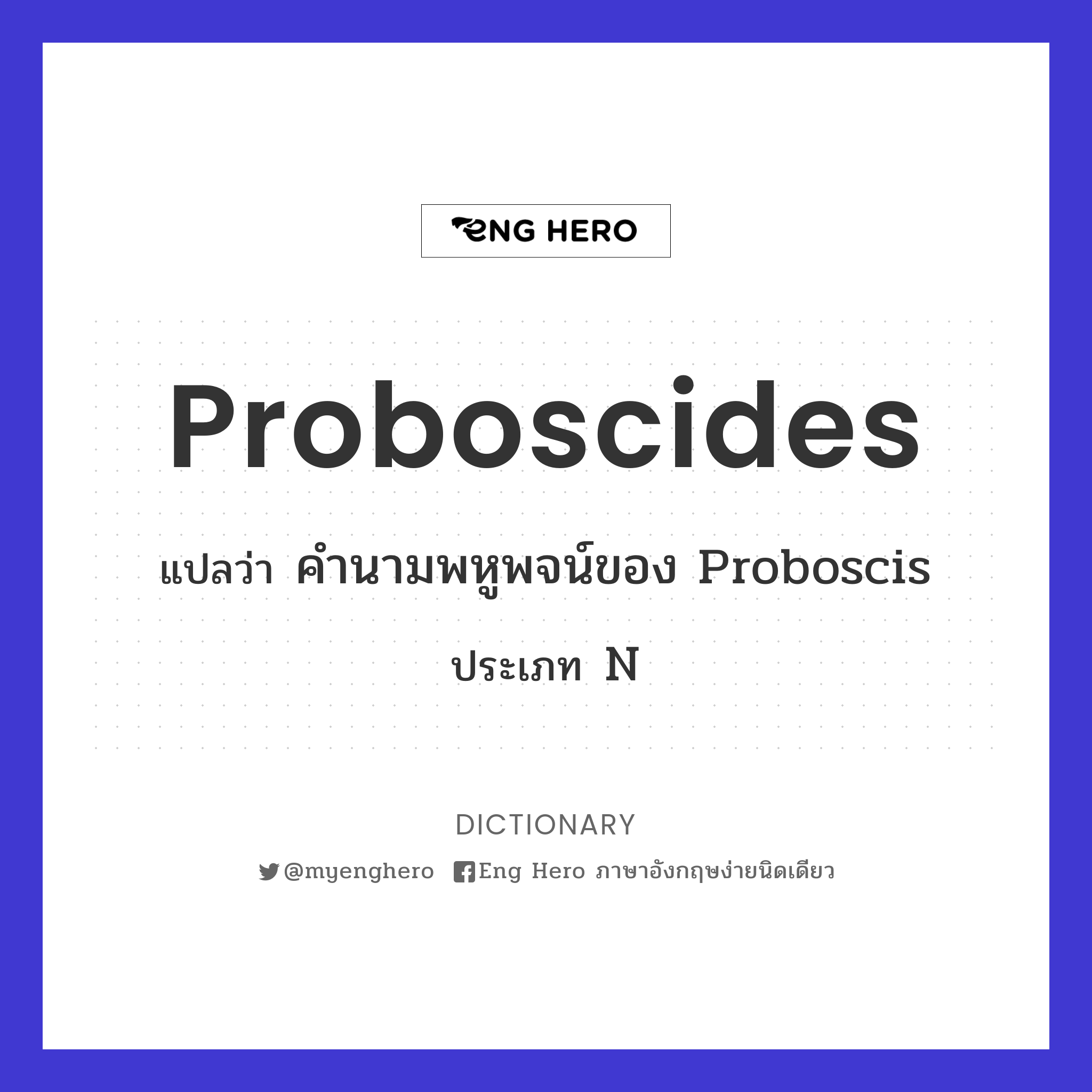 proboscides