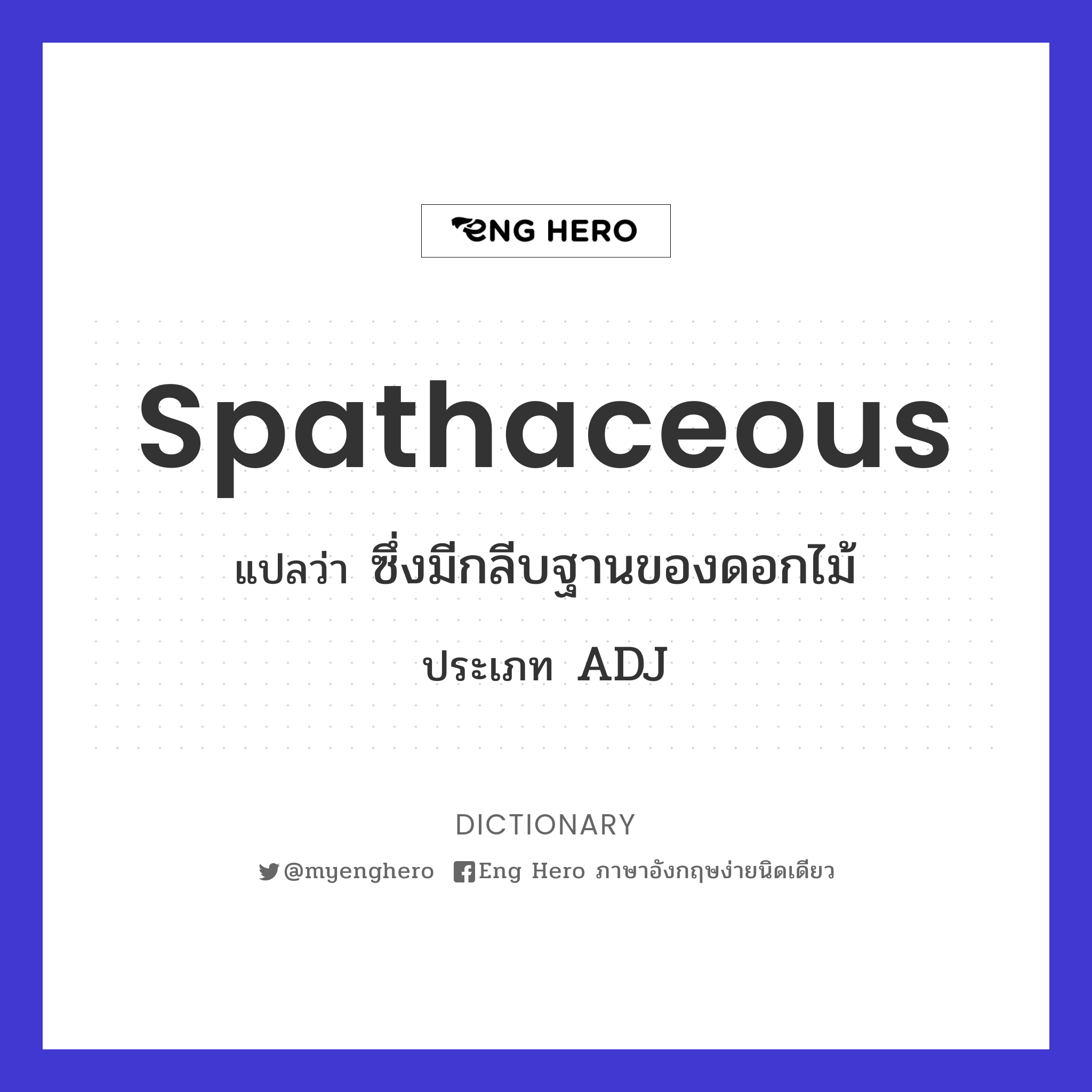 spathaceous