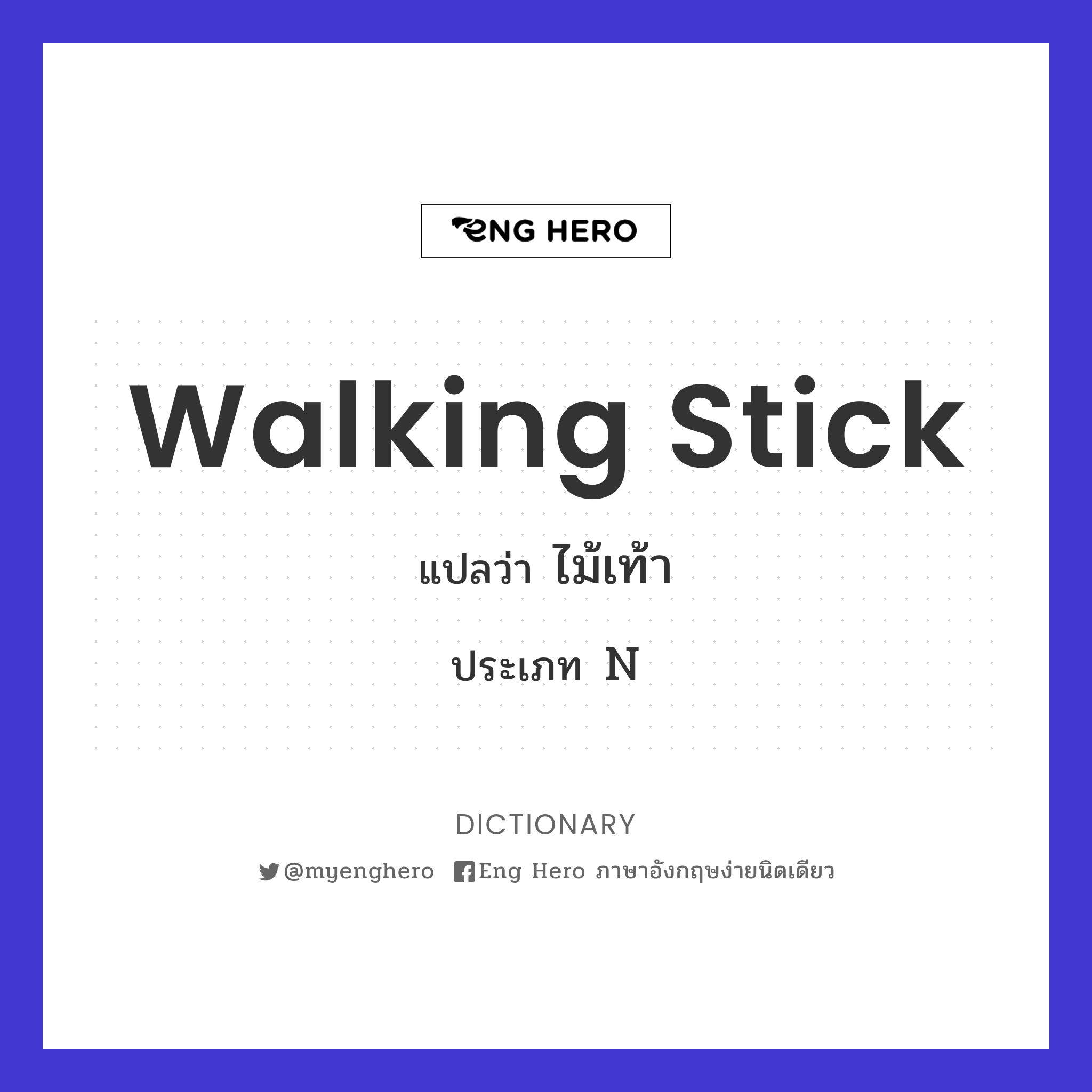 walking stick