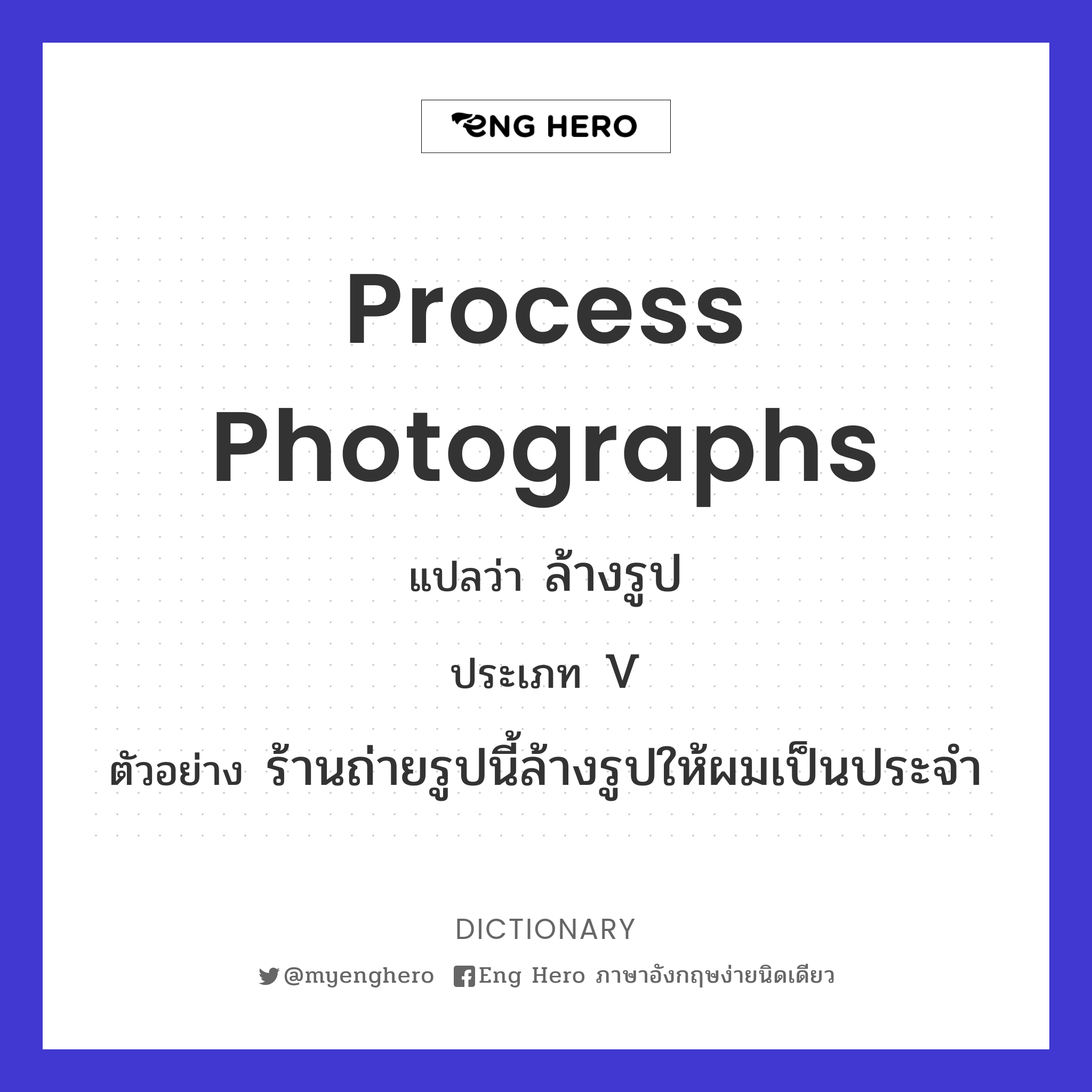 process photographs